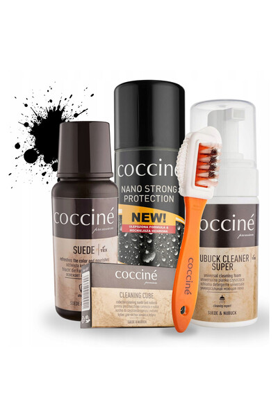Coccine Kit de curatare si impermeabilizare a incaltamintei, Coccine, 5 in 1,...