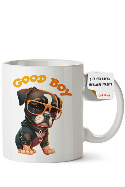ET ERTAPASSAGE original creative designs Dog Design Printed Porcelain Mug (Do...