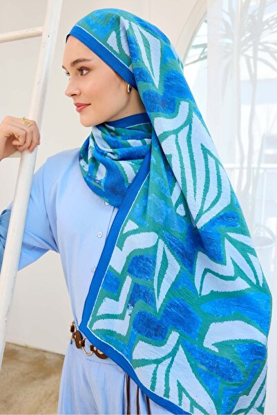 Silk Home Urban Hours Moira Blue Mayda Shawl
