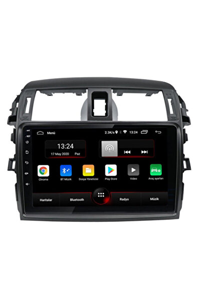 EXVOL Toyota Corolla 2006-2013 4GB/64GB ORJİNAL Android Multimedya Carplay 9 ...