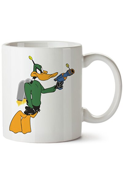 ET ERTAPASSAGE original creative designs Duck Dodgers Printed Porcelain Mug M...