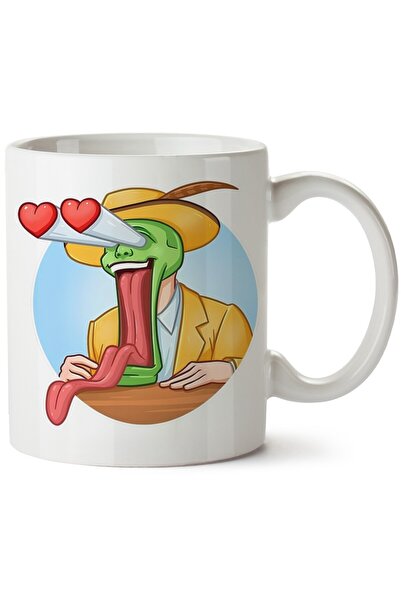 ET ERTAPASSAGE original creative designs Mask Printed Porcelain Mug, Machine ...