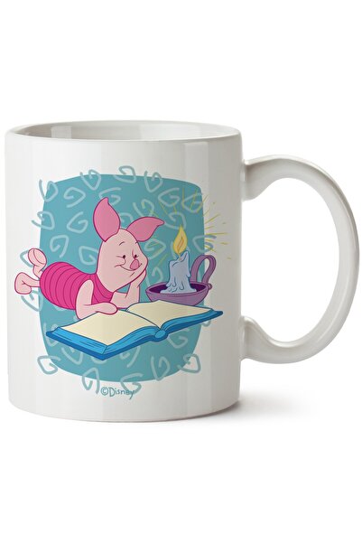ET ERTAPASSAGE original creative designs Piglet Printed Porcelain Mug, Machin...