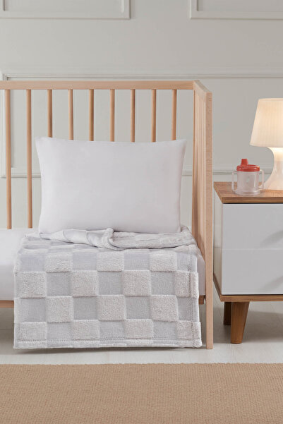 Özdillek Gingham Baby Blanket 90x110 cm