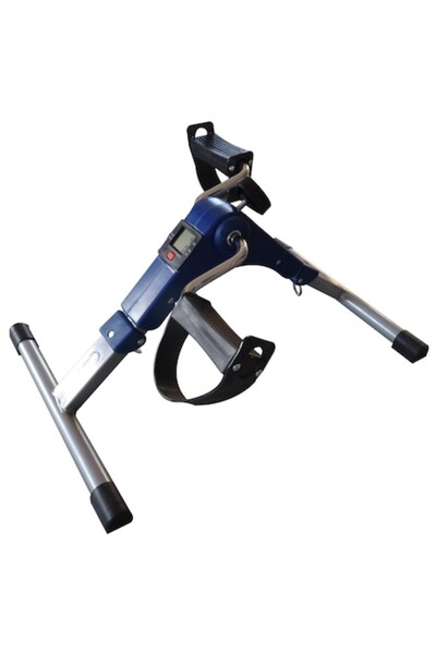 FitTronic ®   Bicicletă de recuperare P300 Blue, pliabilă, computer, contor p...