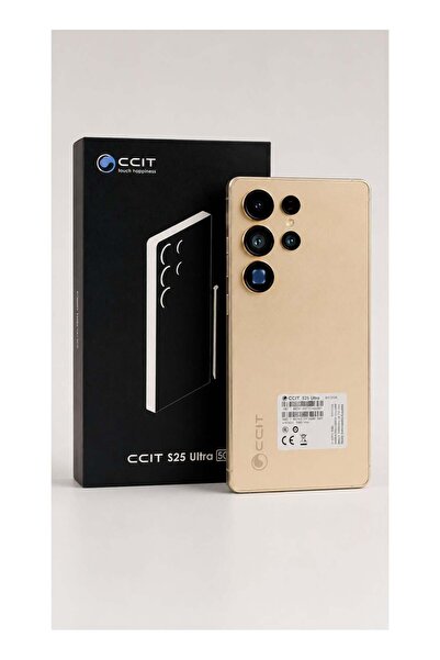 CCIT هاتف ذكي 5G طراز s25 ultra بنظام أندرويد 15، شاشة سوبر LCD مقاس 6.8 بوصة...
