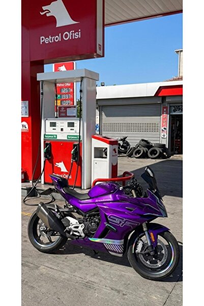 KAPLAMA MERKEZİ Cf moto 450 sr mor ve hologram komple kaplama set sticker