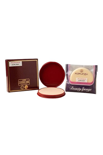 Kokuryu Summercake Watercolor Face Powder Jade Orange With Sponge