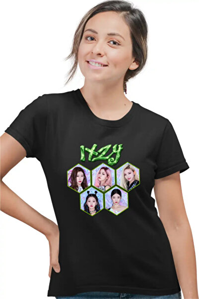 OEM Tricou Femei Itzy Yuna Kpop Merch