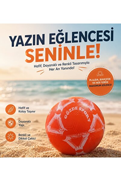 Gözde Deniz Topu-Havuz Topu 200gr.Orjinal Su geçirmez