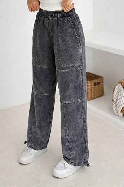 Rouge Asit yıkama jogger pantolon