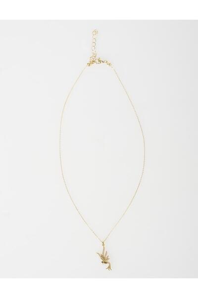 Kayra Phoenix Figured Necklace Gold