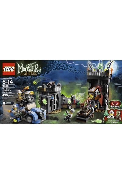 LEGO Monster Fighters The Crazy Scientist & His Monster #9466