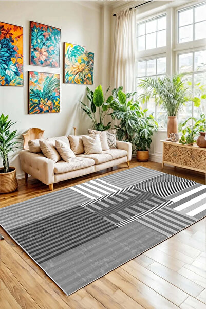 Evimle Makinede yıkanabilir kaymaz taban leke tutmaz mutfak halısı salon halı...