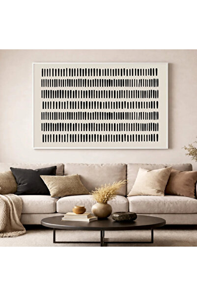 Afkar modern Modern Art Wall Panel – Repetitive Lines |   Premium Quality Can...