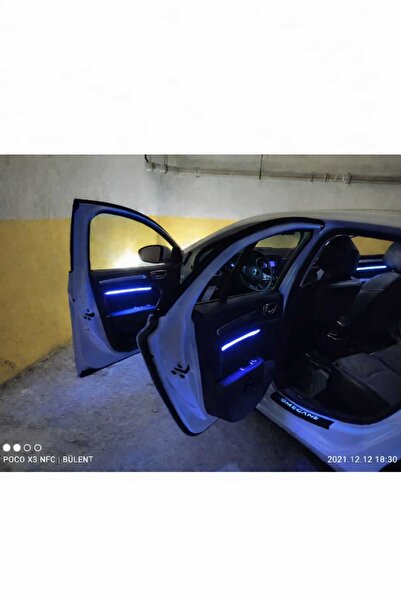SAKİN ENERJİ Megan 4 İçin Ambiyans Aydınlatma Parlaklık Ayarlı (2 TAKIM)- MAVİ