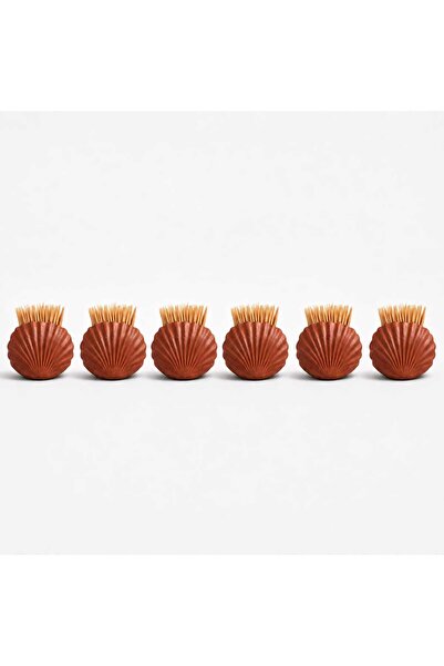 Karra Art Seashell Shaped Toothpick Holder 2 Pack