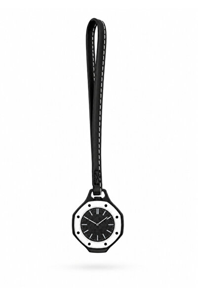 DAT 1pc Octagonal Pendant Lanyard Watch, Trendy Unisex Quartz Hanging Neck Wa...