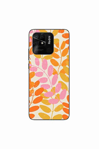 OEM Husa compatibila cu Xiaomi Redmi 10C Silicon Gel Tpu Model Summer Leaves