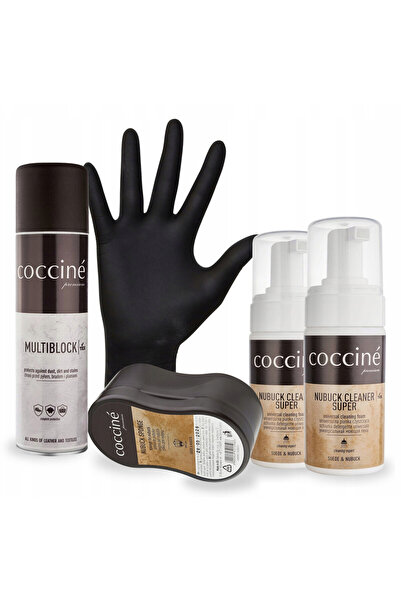 Coccine Kit de curatare a incaltamintei, Coccine, spray multibloc 250 ml, 2 x...