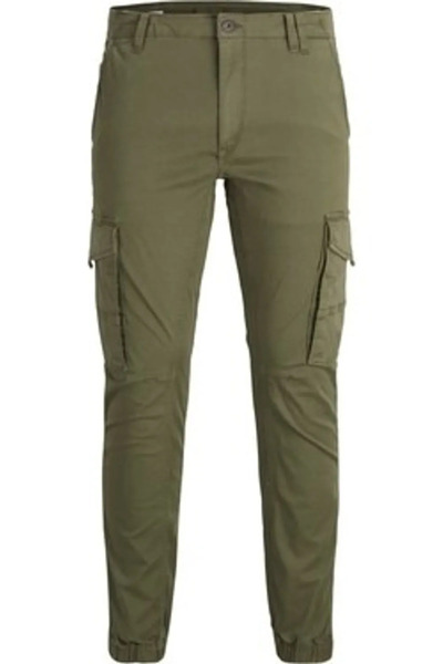 Jack & Jones Men's Green Trousers 12141844
