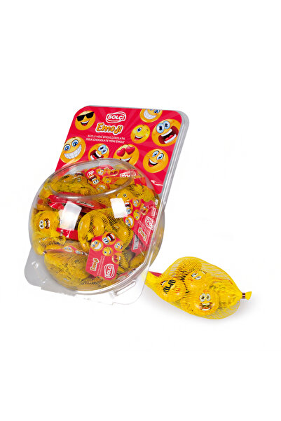 Bolçi SÜTLÜ EMOJİ ÇİKOLATA 50 GR 3 adet