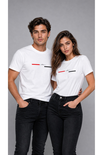 TREND EMMODA تي شيرت للجنسين للنساء/الرجال مطبوع عليه Whatever برقبة دائرية