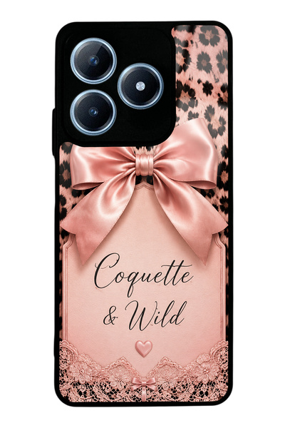 Spoyi Realme C63 Coquette Wild Bow Design Glossy Phone Case