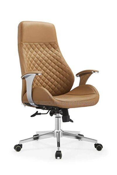 Genera Executive Office Chair Brown Color | Comfortable Home & Study Desk Chair