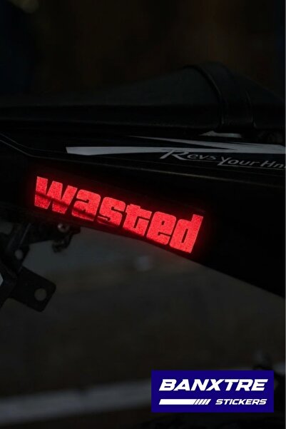 Banxtre Reflective Wasted Sticker for Motor-Car-Laptop (14cm)