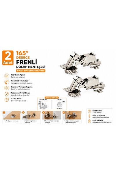Fors 165 Dereceli Frenli Menteşe 2 Adet