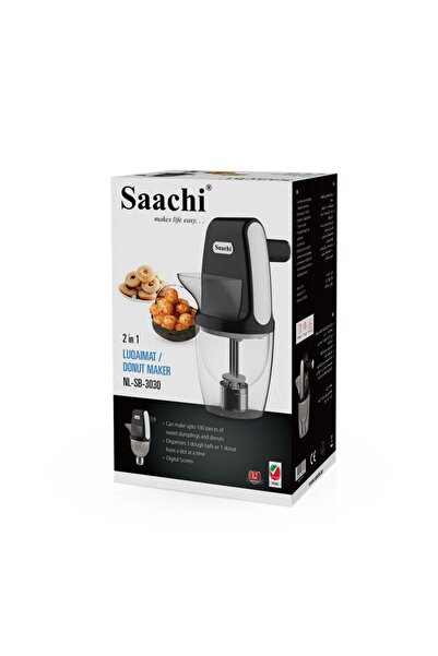 ceneric Meatball Maker 2-in-1 Luqaimat/Donut Maker NL-SB-3030-BK Features - M...