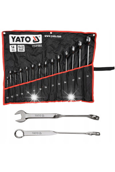 VOREL by YATO Set de chei combinat 10-32mm, 14 piese. YT-01865 YATO