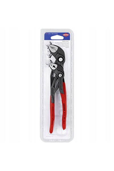 Knipex 00 31 20 V01 Clește Cobra. do rur 2 piese 87 01 180, 87 01 250