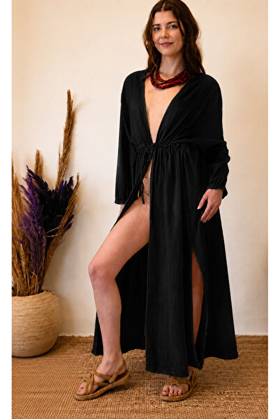 ARİNNASİDE Beli Bağcıklı Günlük Ve Yazlık Kimono