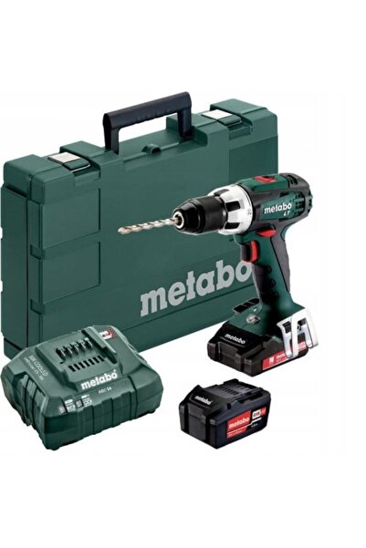 Metabo Mașină de găurit și înșurubat cu acumulator 18V 2x4Ah BS 18 LT BL 6023...