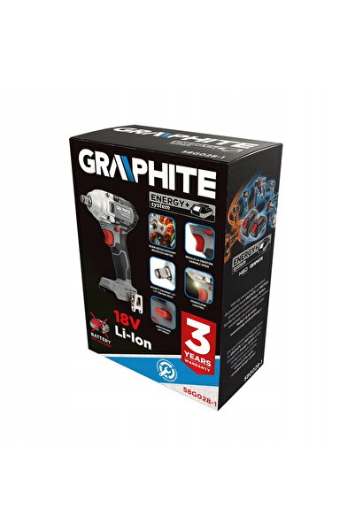 graphite Cheie de impact 58G028-1