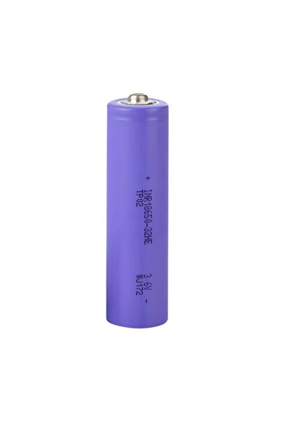 Tenpower INR18650-32HE - 3.7V 3200 Mah Li-ion Şarjlı Pil - 10A Başlı