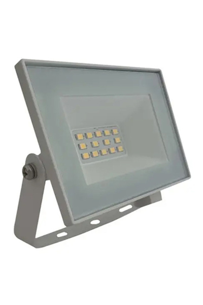 V-TAC Proiector LED 10W, Alb rece 6500K, IP65, Aluminiu alb