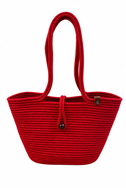 MaVaux Havana Beaded Nature-Respectful Straw Jute Beach Bag - Contribute to Y...