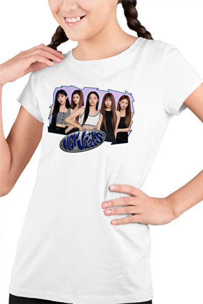 OEM Детска тениска за момичета - Тениска NewJeans Минджи Хани K-pop стоки
