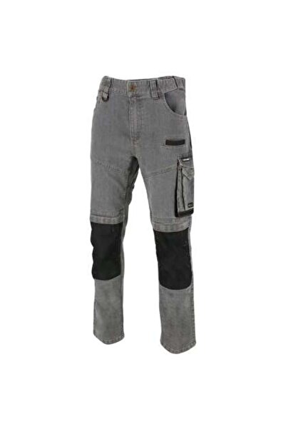 Lahti Pro Pantalon Lucru Tip-blugi Slim-fit Elastic Gri - 3xl