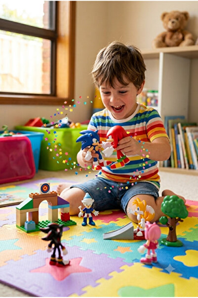 TOYFEST Kutulu 6-li Sonıc Set
