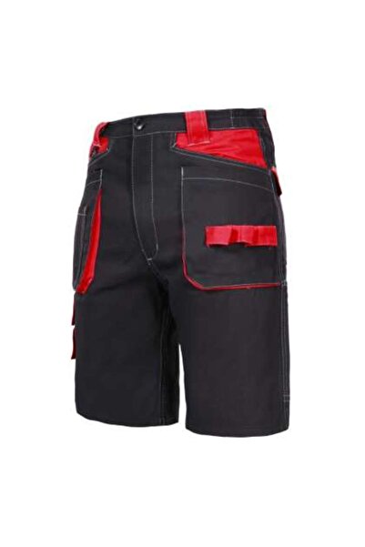 Lahti Pro Pantalon Lucru Bumbac Scurt / Negru - L/h-176