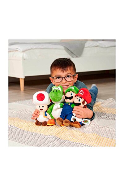 Cici Oyuncak Super Mario Peluş Oyuncak 20 cm Yumuşak Dolgulu Mario Luigi Yosh...