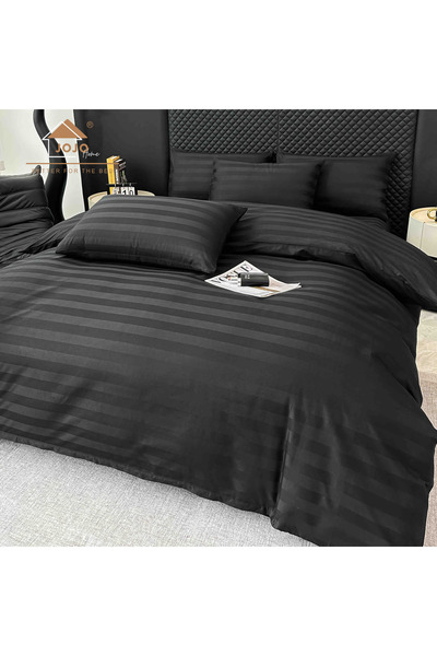 Lenjeria Pufoasa Lenjerie de Pat Damasc Deluxe Luxury 100% Bumbac Premium, 6 ...
