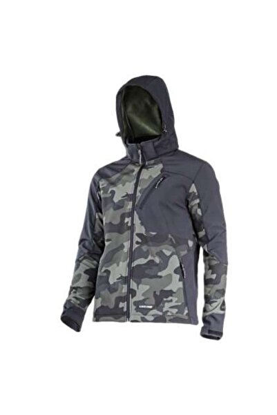 Lahti Pro Jacheta Elastica Cu Gluga / Camuflaj Verde-negru - Xl