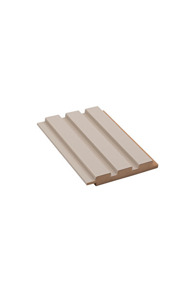 MASAY DEKOR AHŞAP LAMBİRİ DUVAR PANELİ - KÜBA SATİN AHŞAP -18 MM