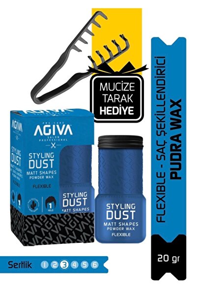 Agiva wax AGİVA SAÇ ŞEKİLLENDİRİCİ PUDRA VAX
