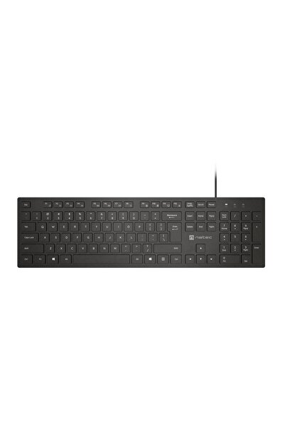 Natec Tastatura Herring Slim, USB, Negru